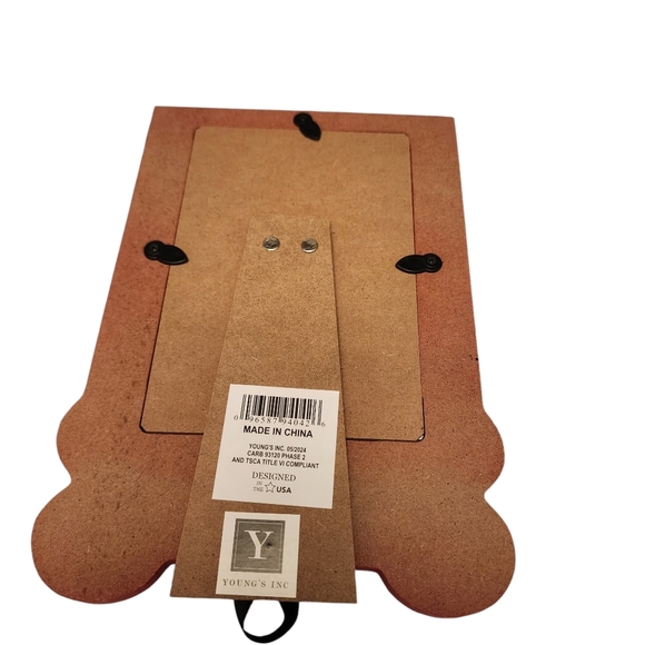 Christmas Wooden Dog Picture Frame - Picture 3 of 3